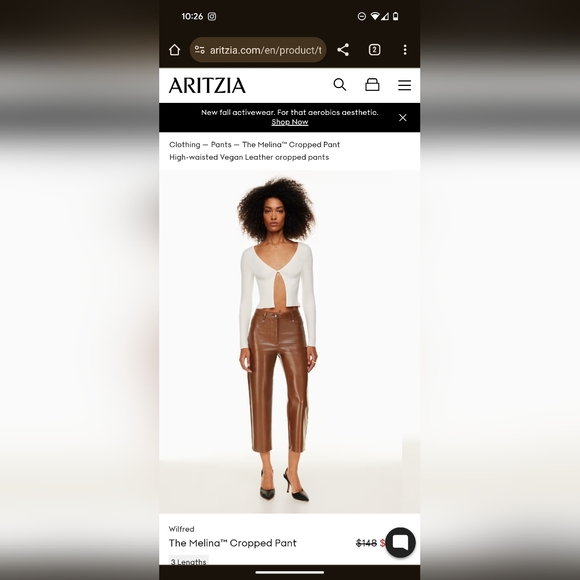 WilfredTHE MELINA™ CROPPED PANT - Picture 2 of 5